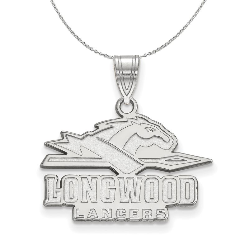 Sterling Silver Longwood U Medium Necklace - 18 Inch